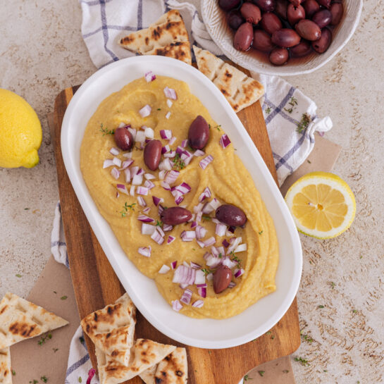 Grški fava dip