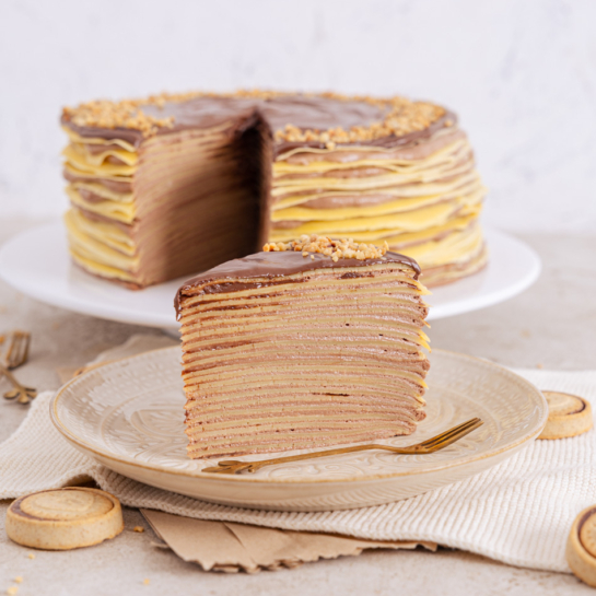 Palačinkina Nutella torta